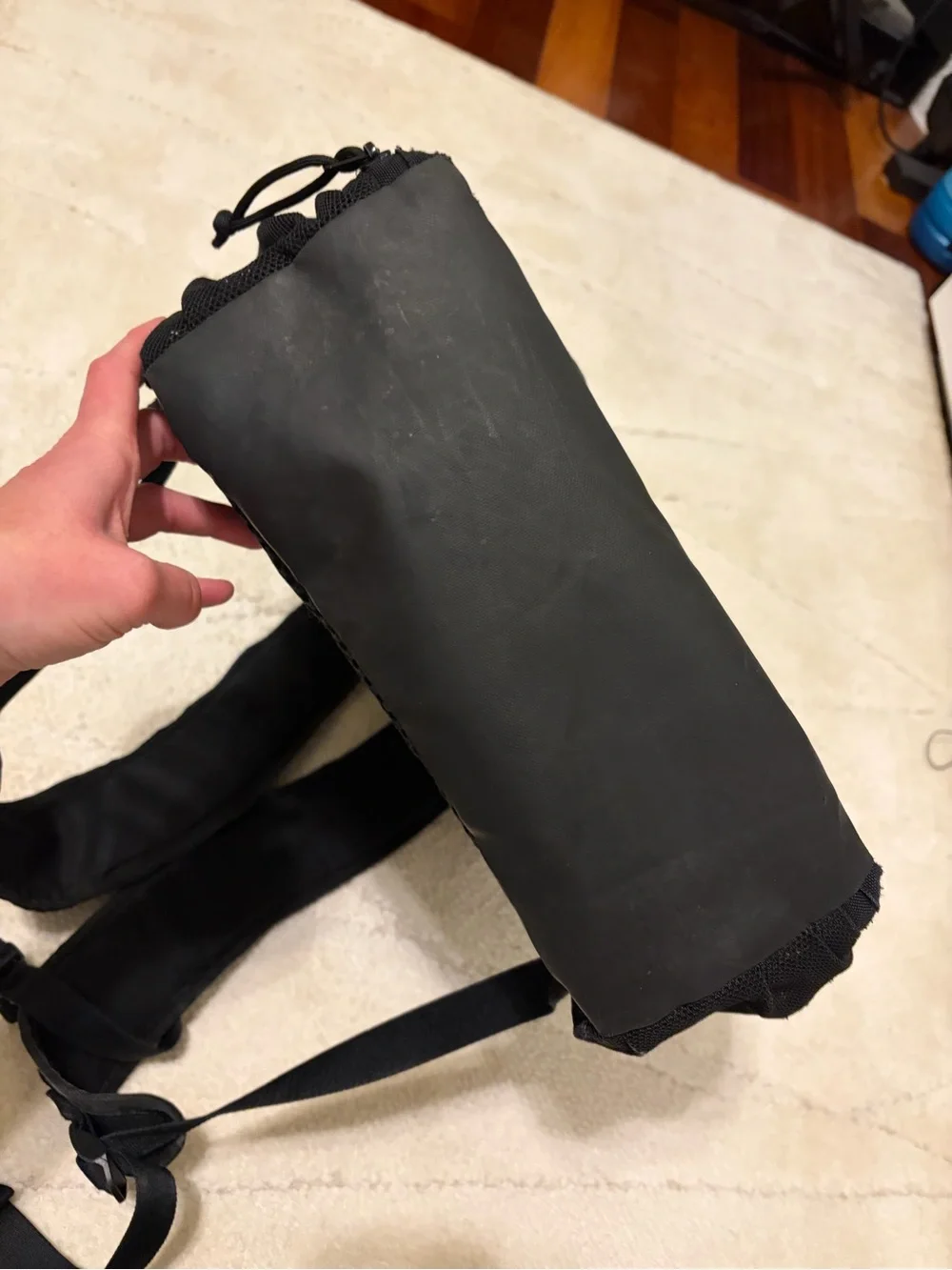 Black utility speed Nike backpack